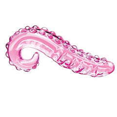 Dildo Consolador Pink Glass Tentacle 6" Cake Sex Shop Juguetes Sexuales para Adultos