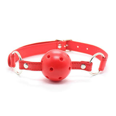 Mordaza Breathable Ball Gag Red