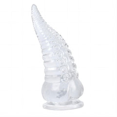 Dildo Consolador Monster Cock Tentacles 6" - Clear Cake Sex Shop Juguetes Sexuales para Adultos