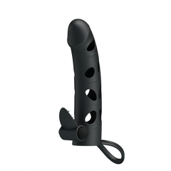 Funda para Pene Pretty Love Penis Sleeve Black 5.98" Cake Sex Shop Juguetes Sexuales para Adultos