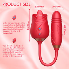 Vibrador Bala Rose Licker