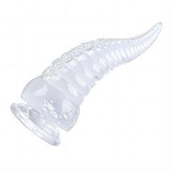 Dildo Consolador Monster Cock Tentacles 6" - Clear Cake Sex Shop Juguetes Sexuales para Adultos