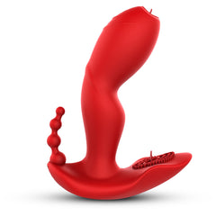 Vibrador Triple Happiness Control