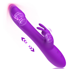 Vibrador Telescopic Bunny