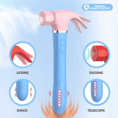 Vibrador Multiorgasmic Sex Hammer Gen II - Pink/Blue